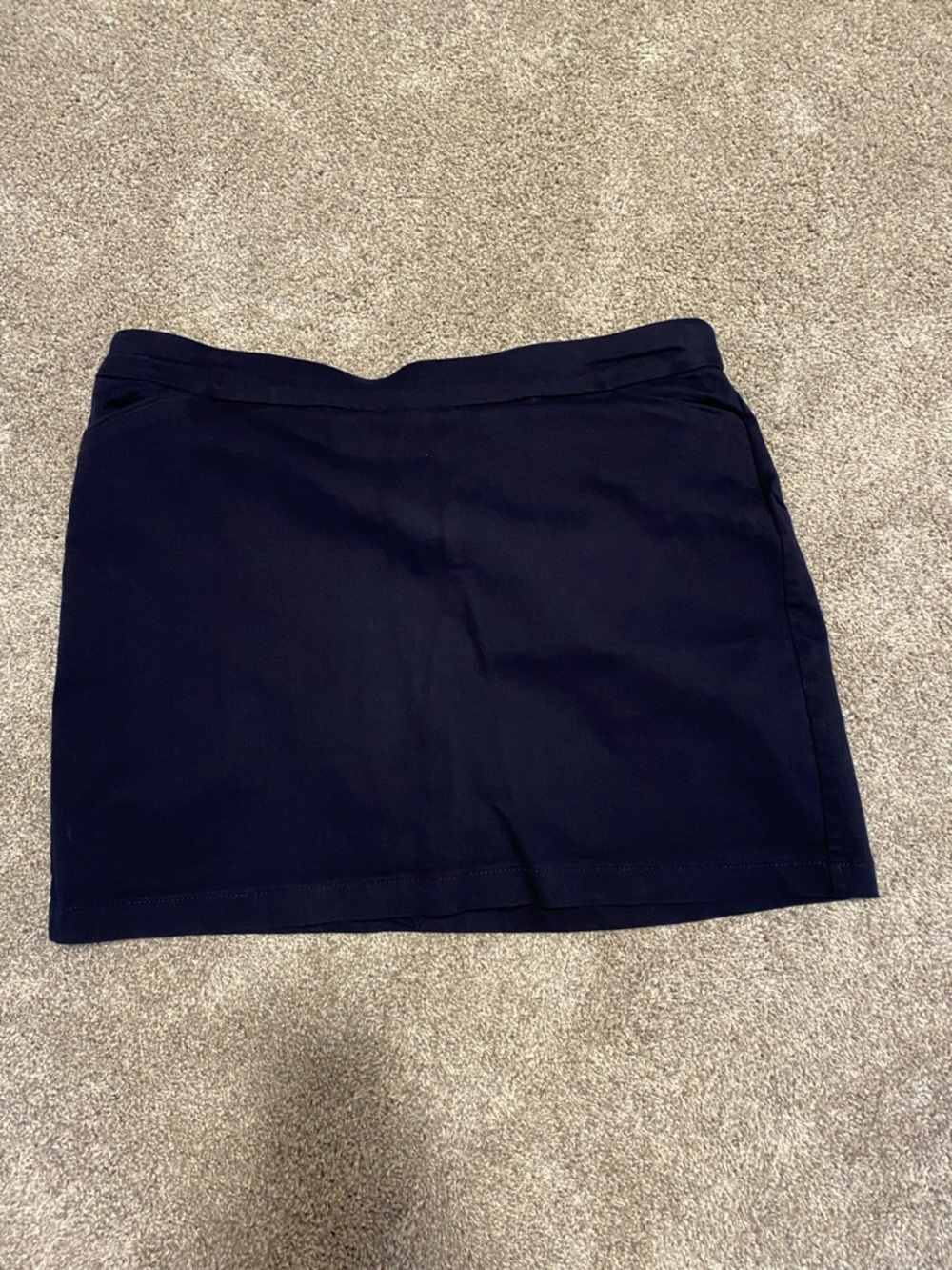 croft & barrow Navy Short Skort
